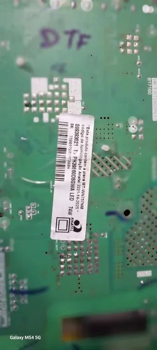 Placa Principal TV LG  Ph39E60DSGWA LED