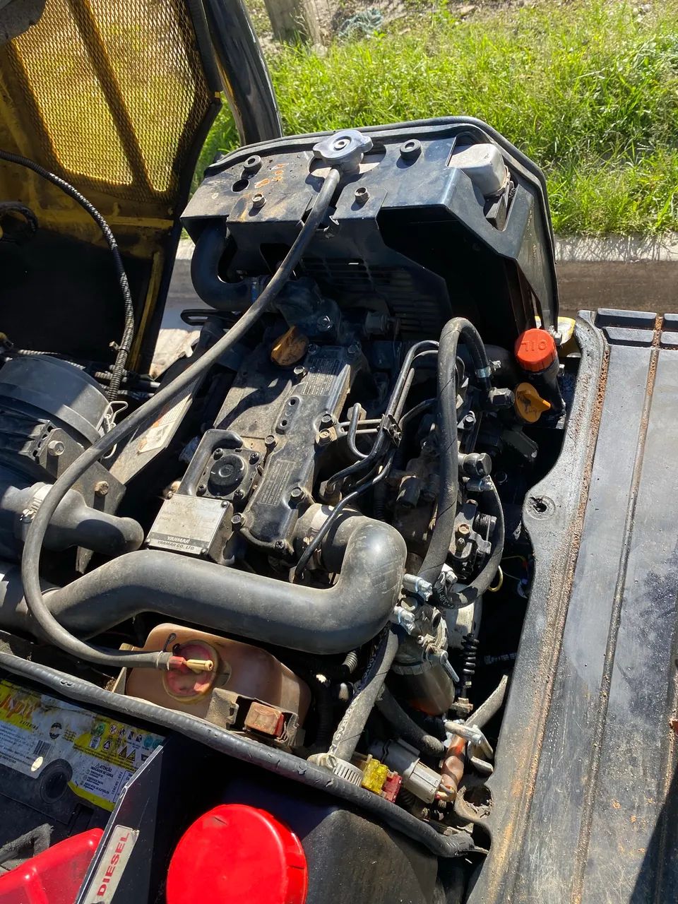 Mini escavadeira vendo ou troco  - Foto 6