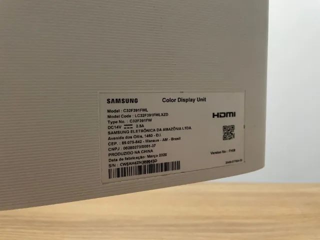 MONITOR CURVO SAMSUNG 32' - USADO  - Foto 2