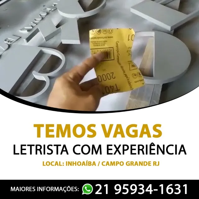 Vaga Para Letrista