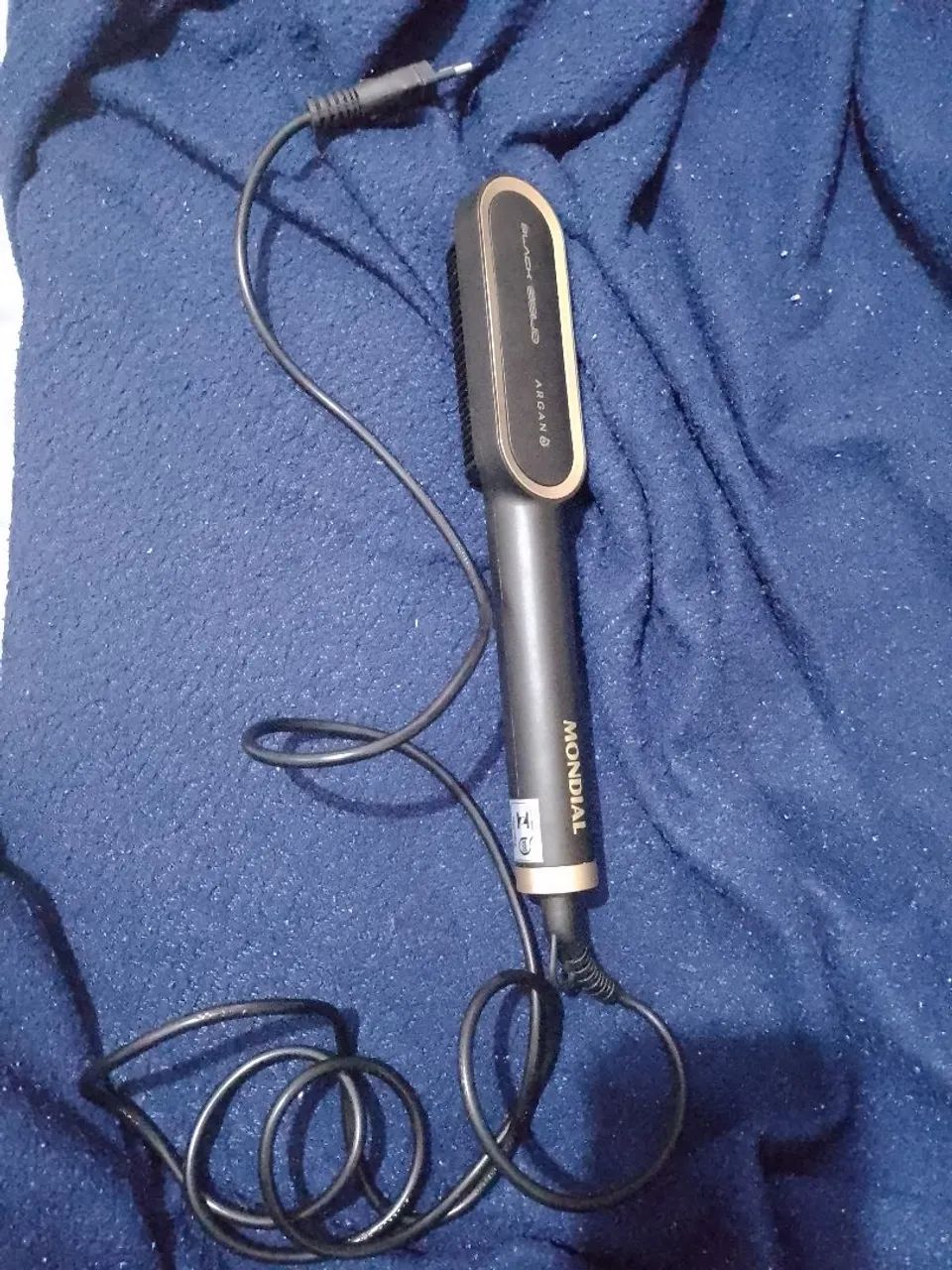 Escova Modeladora Black Soul Argan Mondial - Foto 3