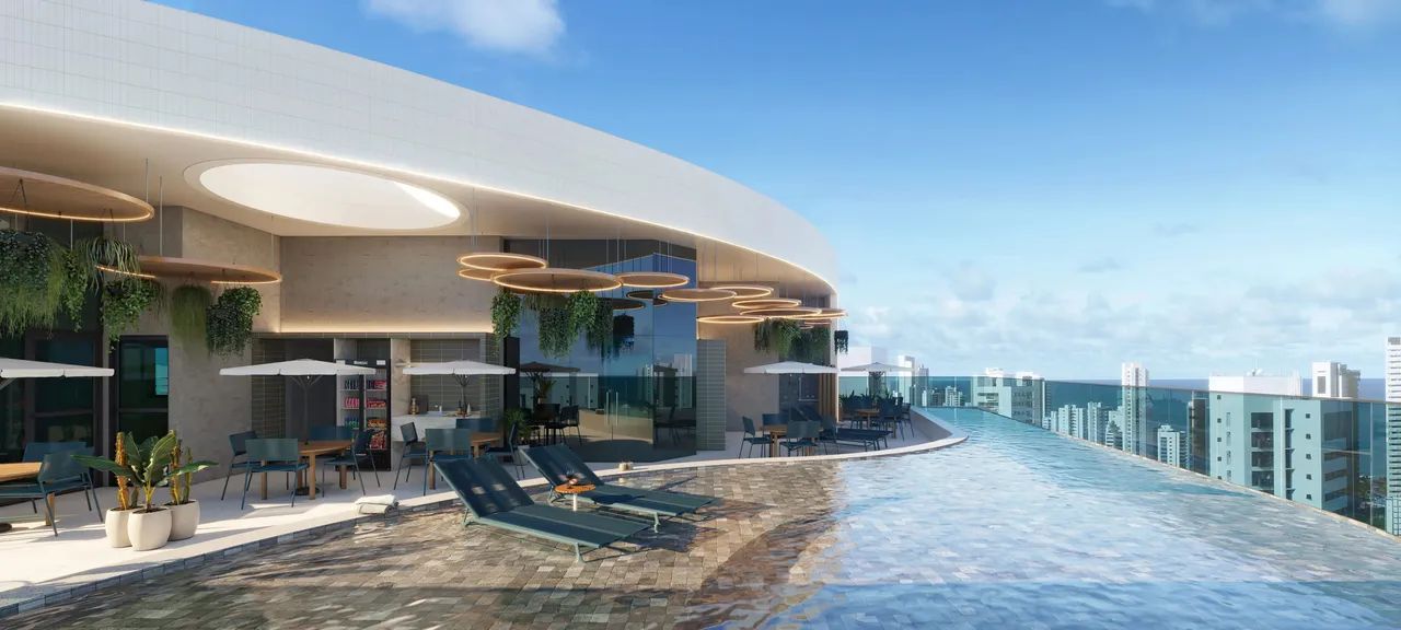 Flats Modernos à venda com 30 m2 em Boa Viagem - Recife - PE - Foto 2