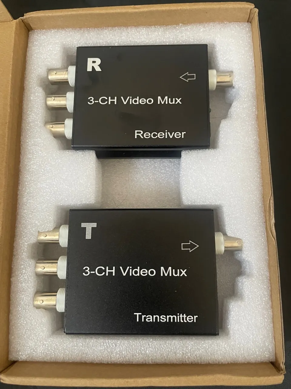 Transmissor e Receptor de Vídeo 3 Canais