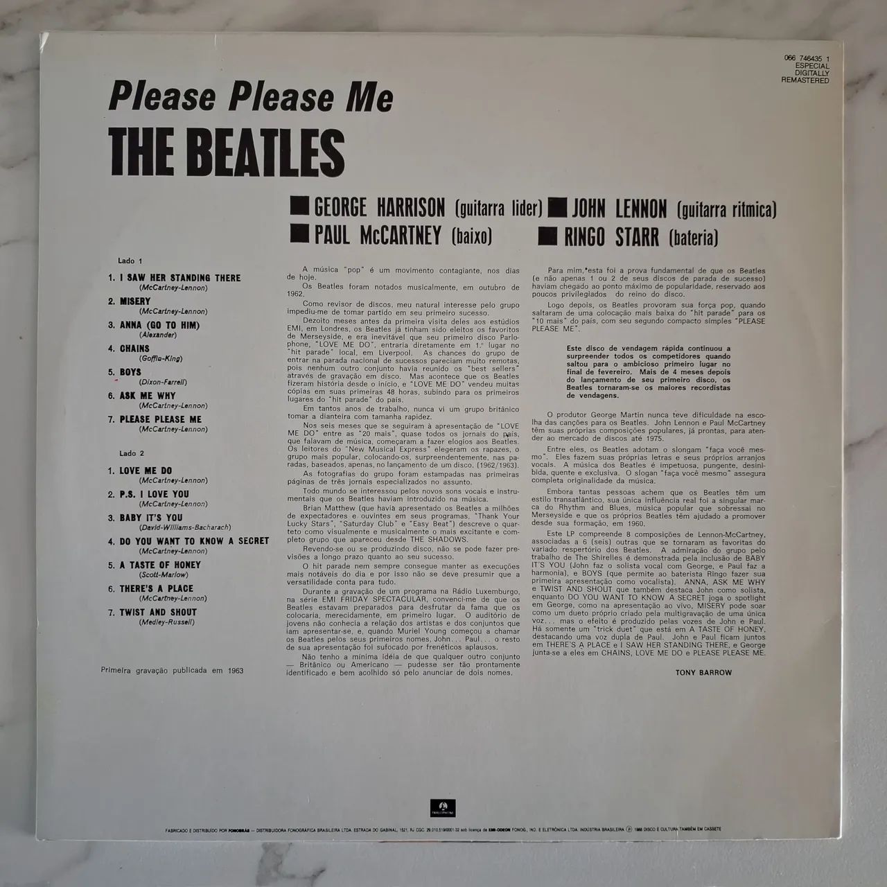 LP Beatles Please Please Me usado em ótimo estado  - Foto 2