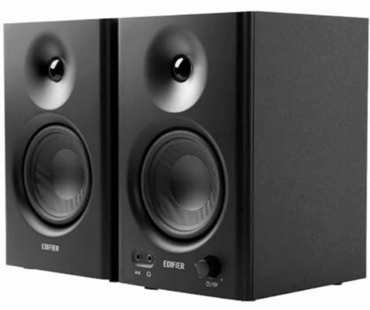 Monitor Edifier RM4 com estante.