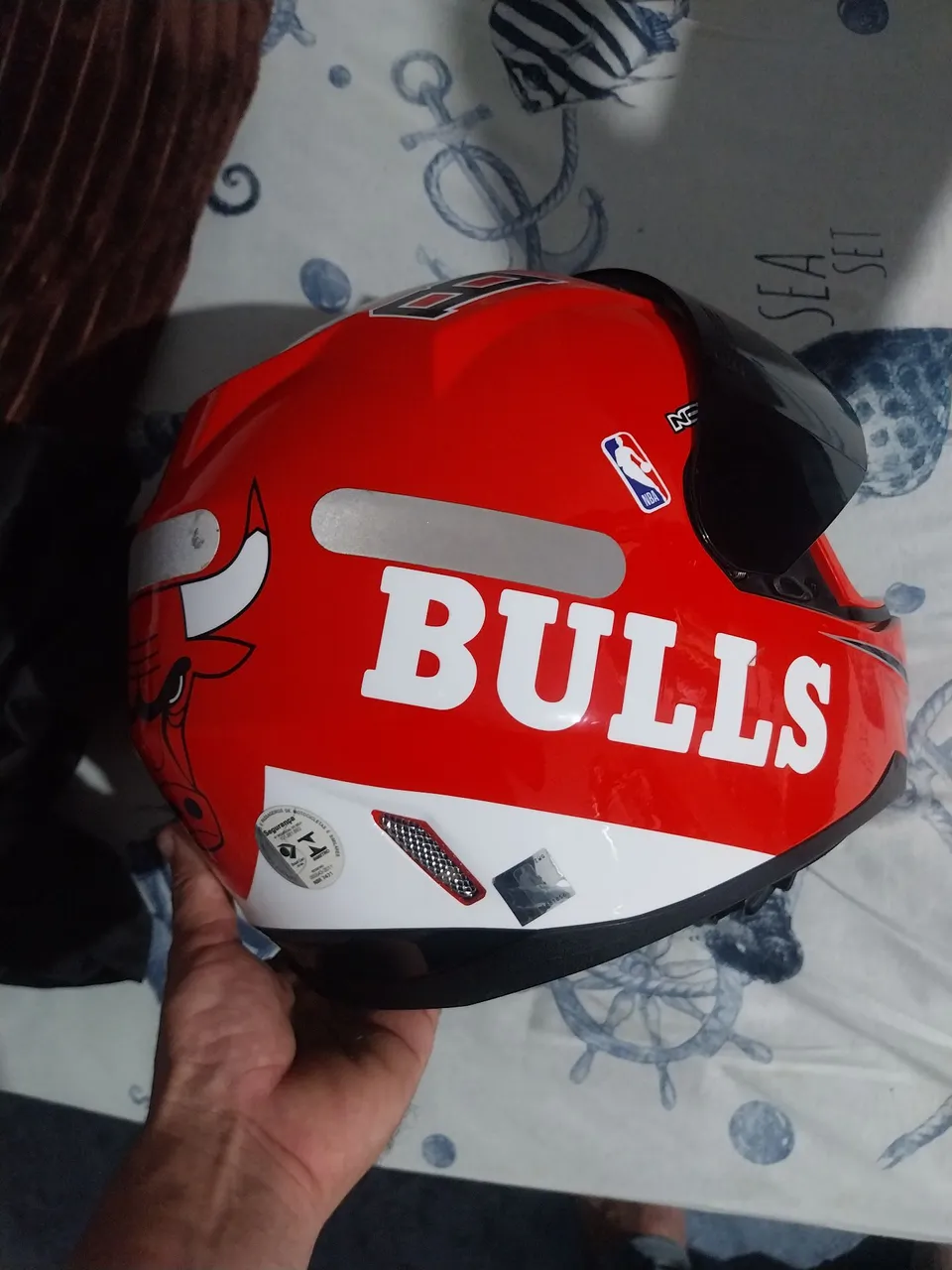 Capacete Norisk Chicago Bulls