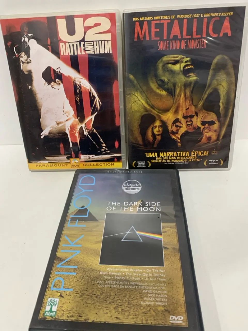 DVDs R.E.M, Sting e Eric Clapton - Foto 3