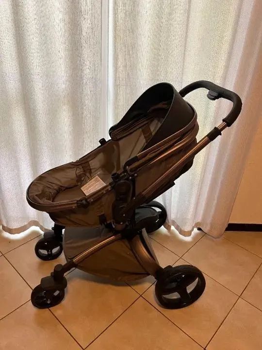 Carrinho de Bebê Vulkan - Dzieco/ Galzerano - novo, sem uso - Foto 3