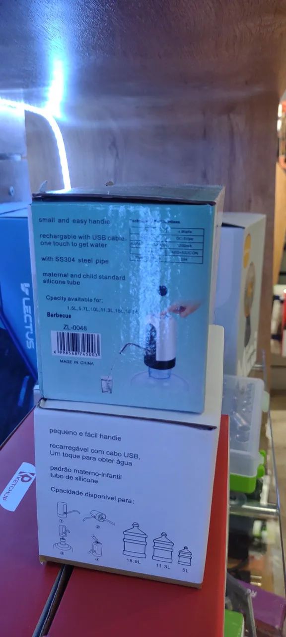 Bomba de água automática para galão - Foto 2