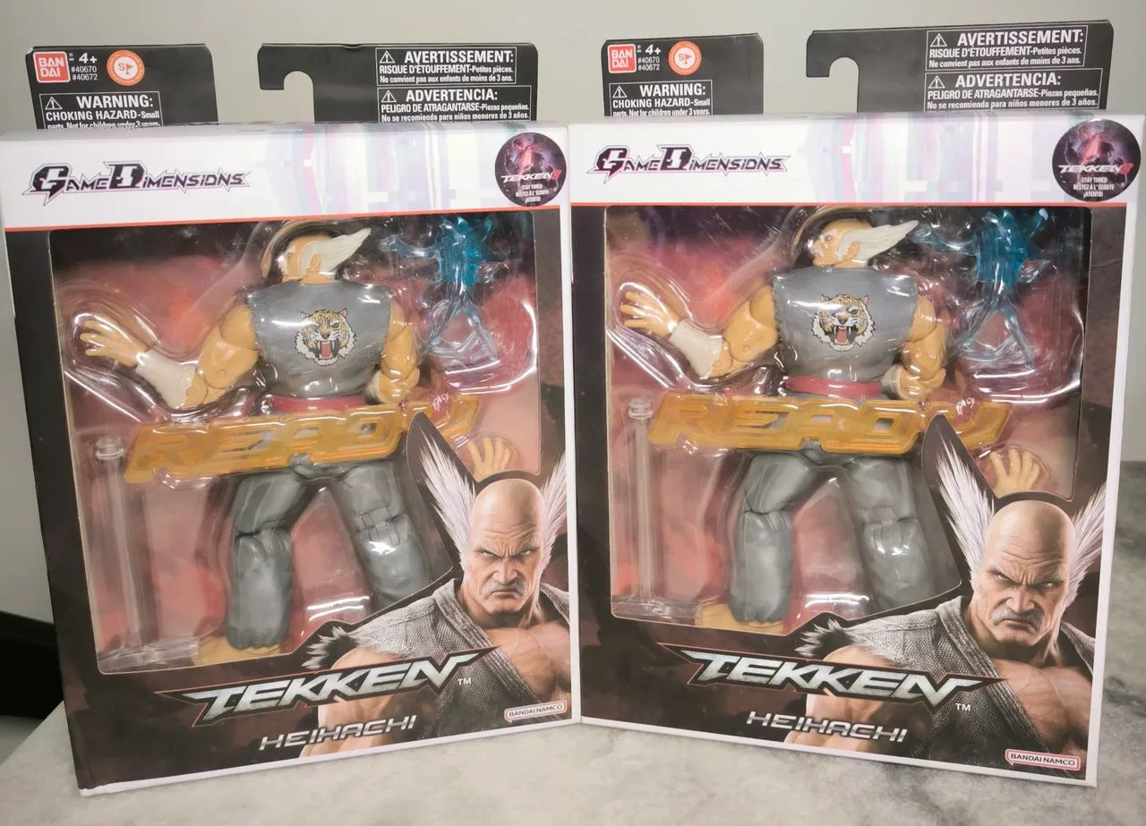 Tekken 7 Heihachi game dimensions Bandai original lacrado