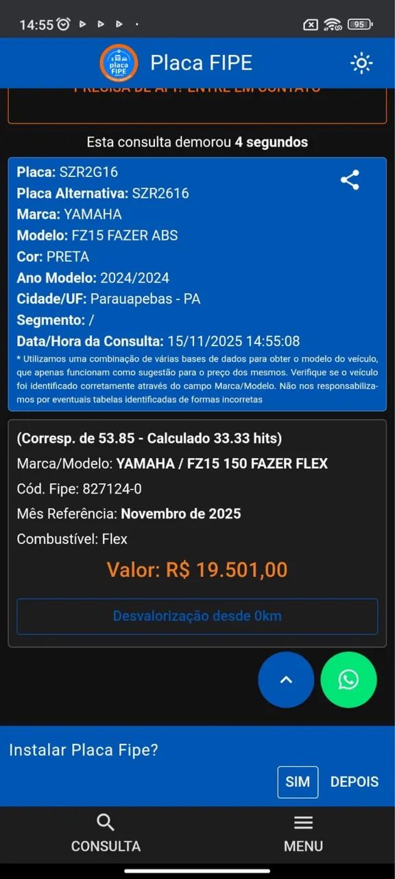 Yamaha Fz15 150 Flex 2024 - 1455008235 | OLX