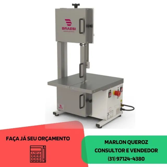 Serra Fita Braesi Inox Bivolt Profissional