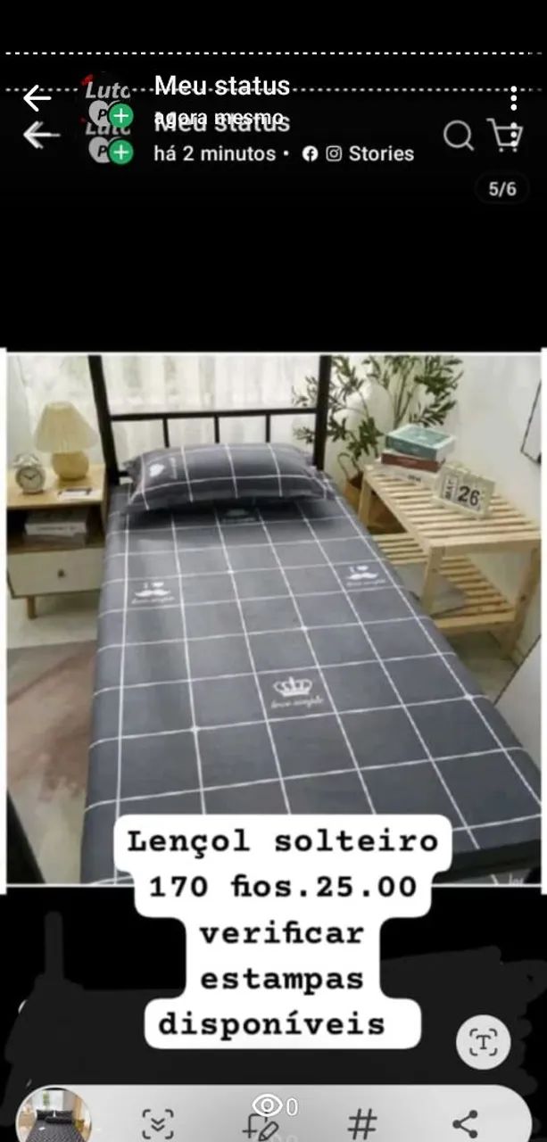 Lençol solteiro c elástico 1fronha tecido  Microfibra 170 fios