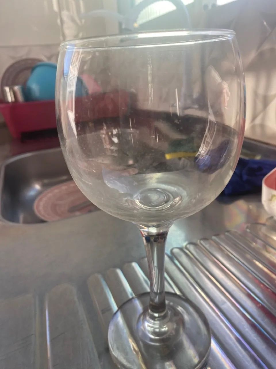 Xícara de vidro transparente - Foto 5