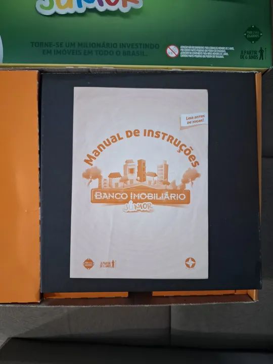 Banco Imobiliário Júnior - Jogo de Tabuleiro - Foto 4