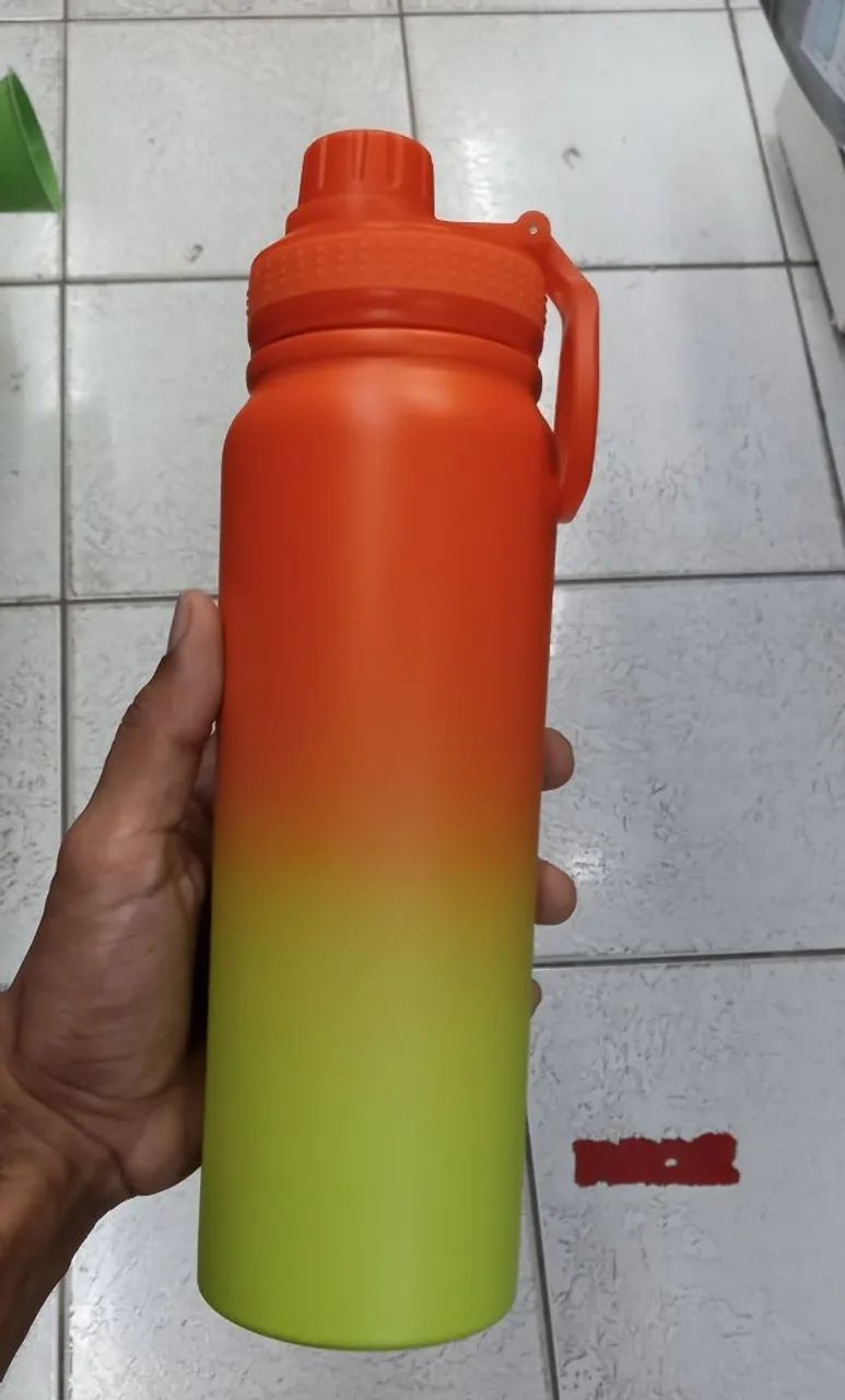 Garrafa de água térmica para camping 800ml