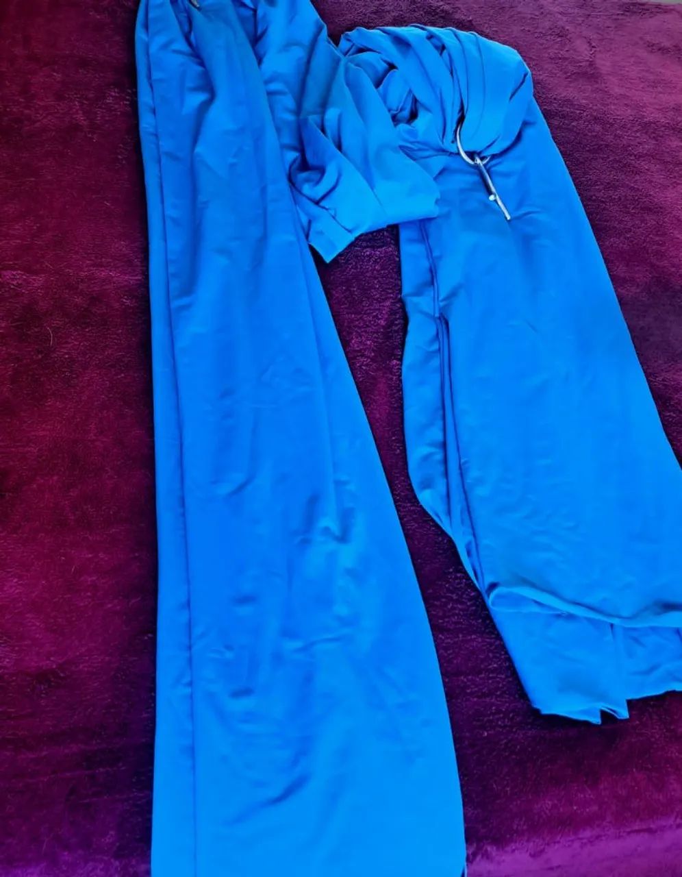 Tecido para Yoga Aéreo Azul - Foto 4
