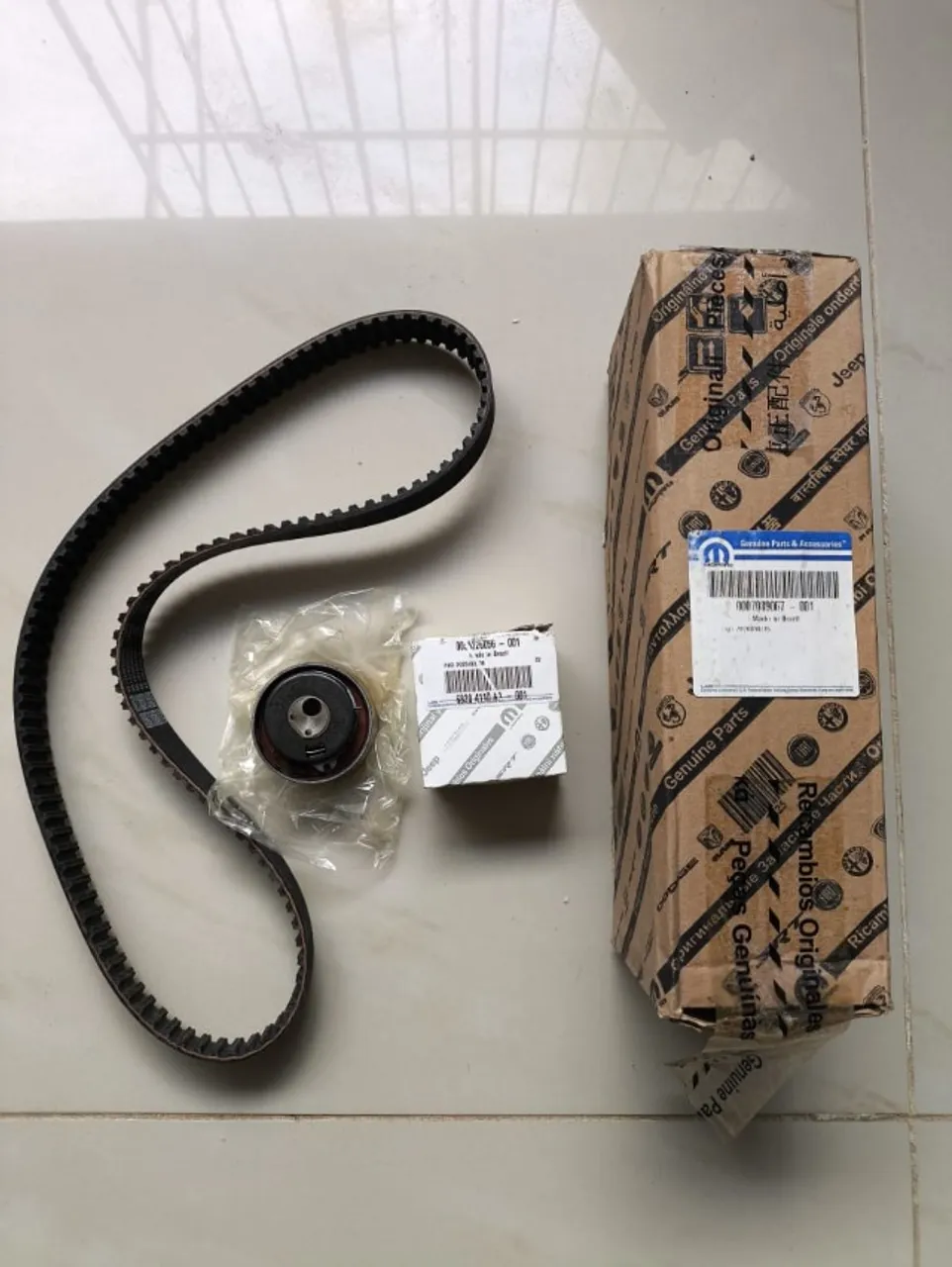 Kit correia dentada e tensor fiat palio fire 1.0 8v 7089067