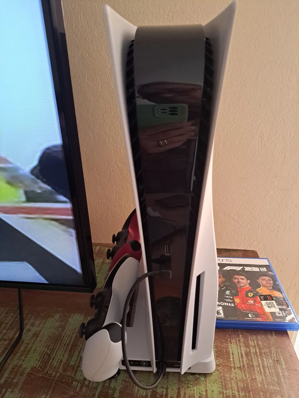 Playstation 5 (PS5) com Acessórios e Jogos com base de resfriamento