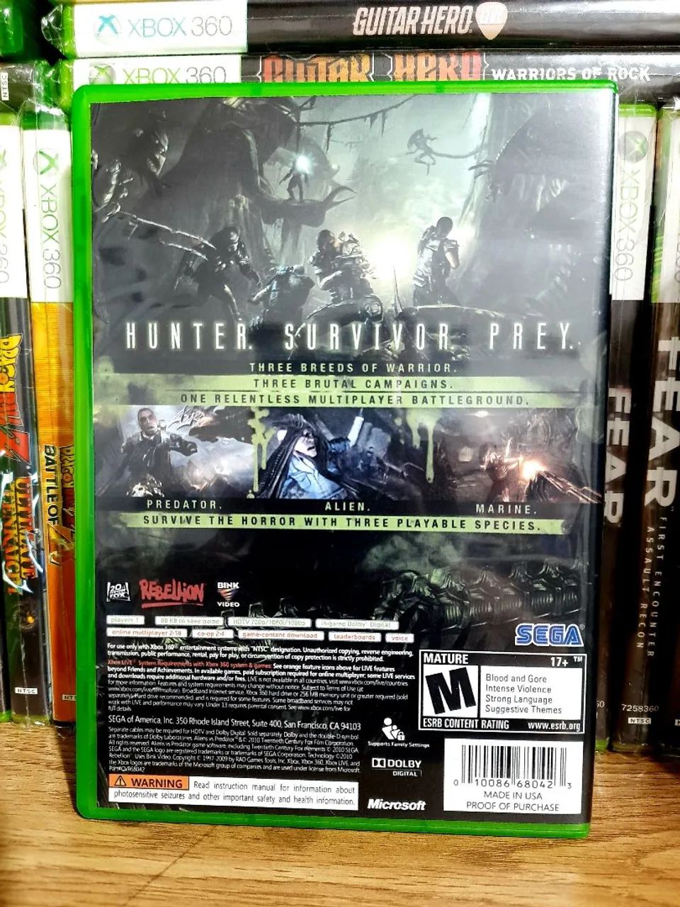 Aliens vs Predator - Xbox 360 - Foto 2