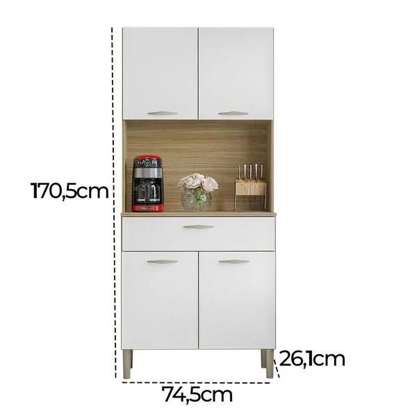 Armário de cozinha entrega e montagem grátis  - Foto 4