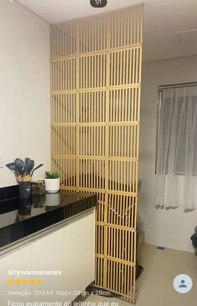 Placas Vazadas Decorativas Cobogó MDF 3mm Kit  com 18 