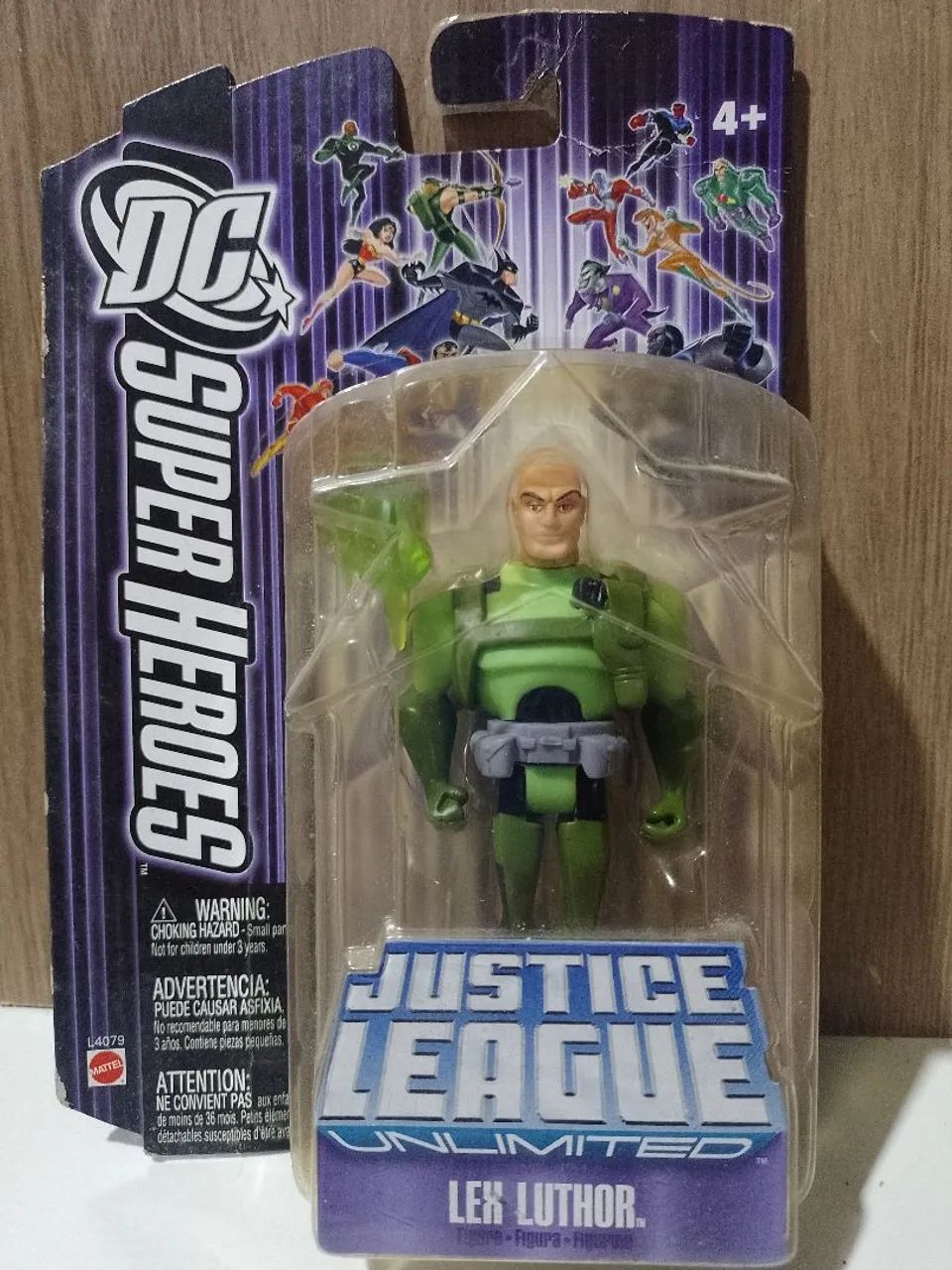 BONECO LEX LUTHOR - MATTEL 