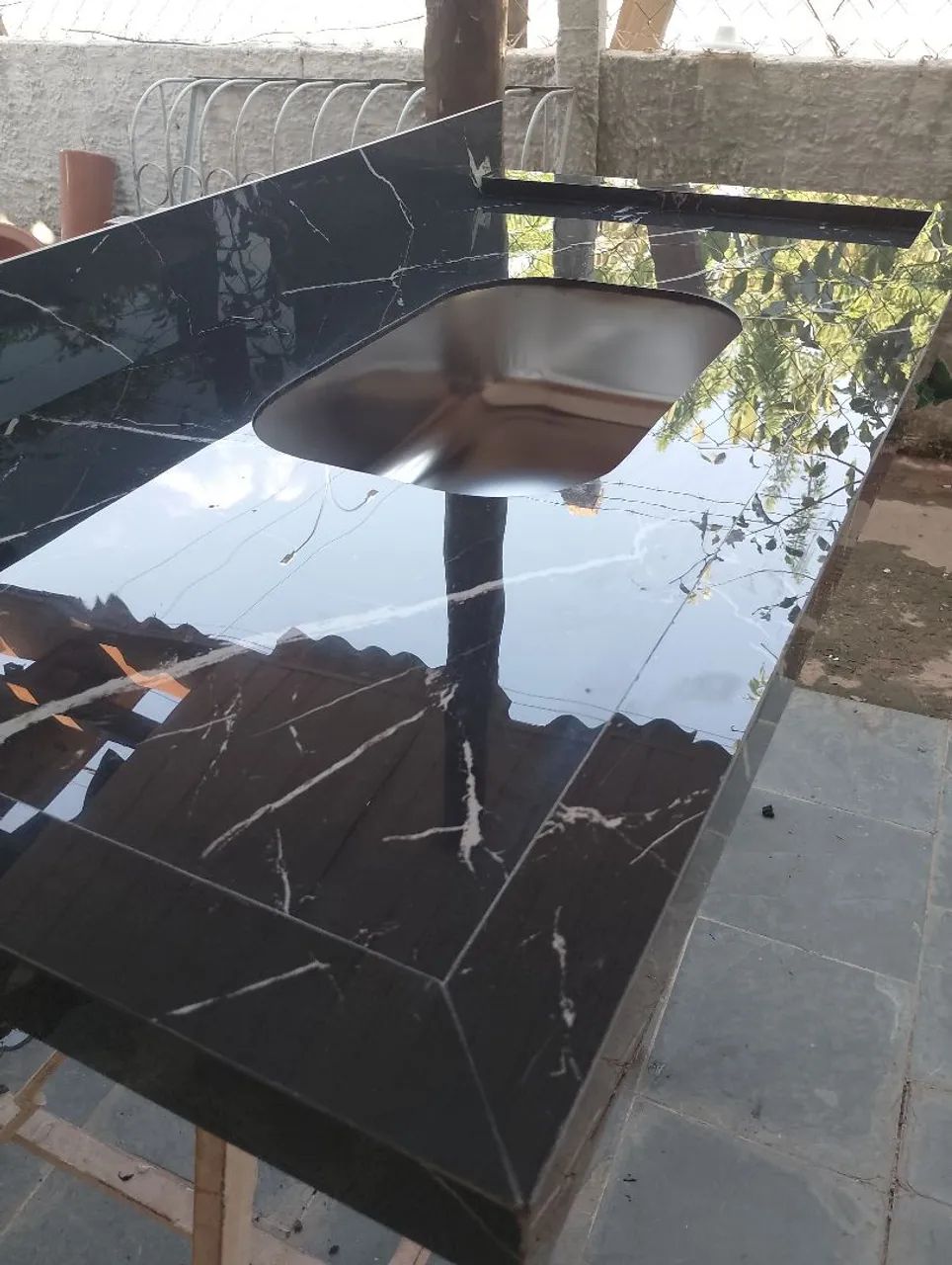 Pia em Porcelanato 1,20x60 - Foto 2