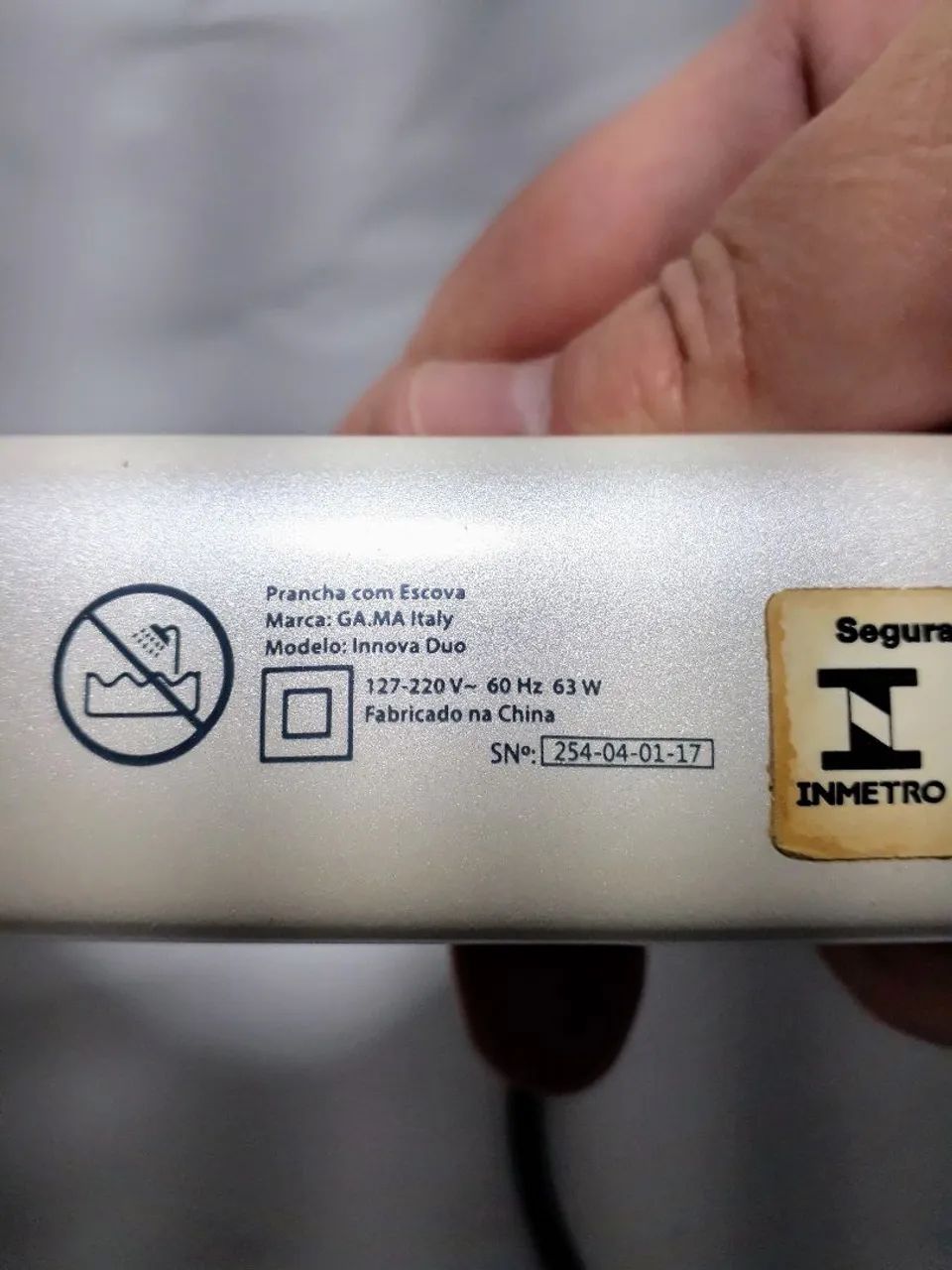 Prancha com esvova Gama Innova Duo - Foto 4