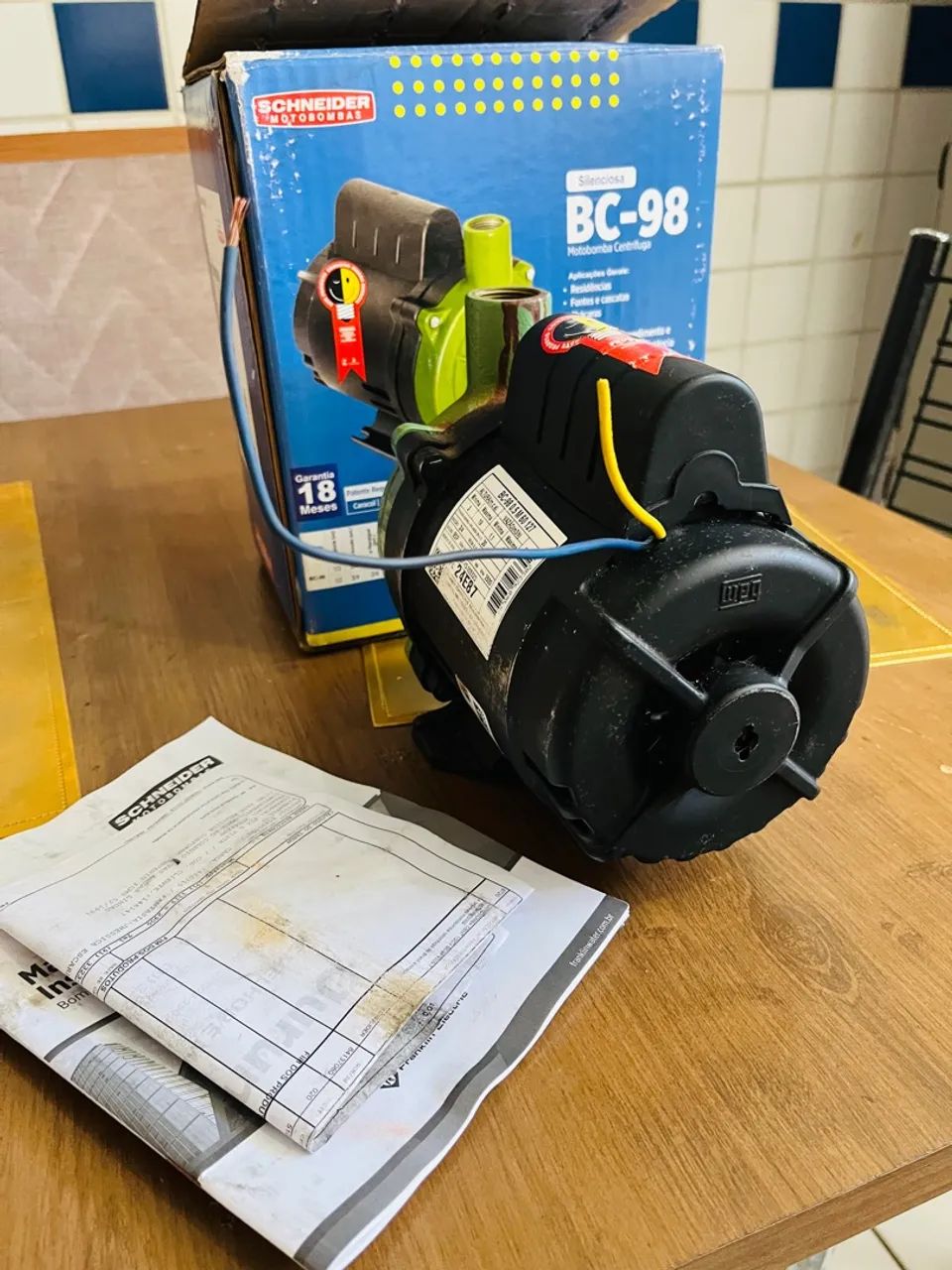 Motobomba Centrífuga Schneider BC-98 - Foto 3