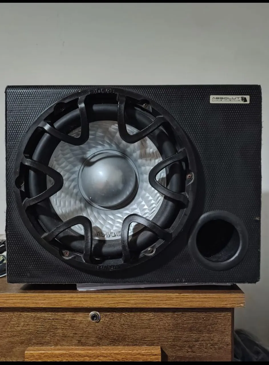 Subwoofer Bravox 12" Absolut 350W RMS 4x 4 ohms dutada
