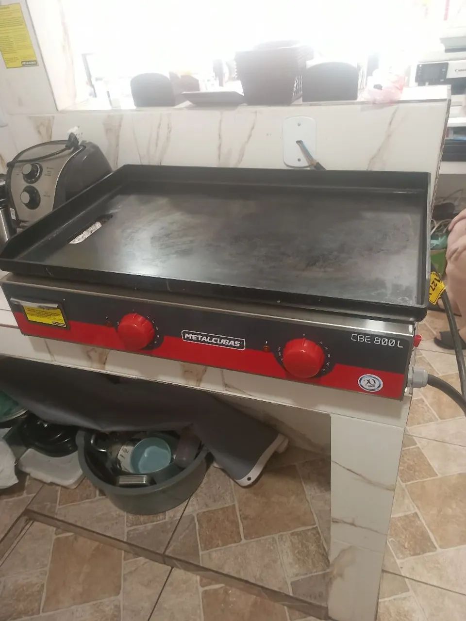 Chapa profissional MetalCubas 80cm