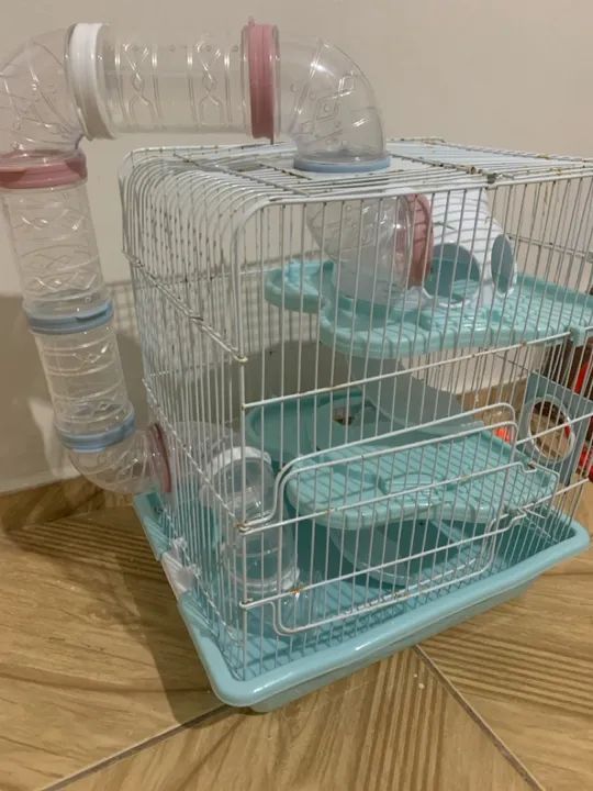 2 gaiolas para hamster 