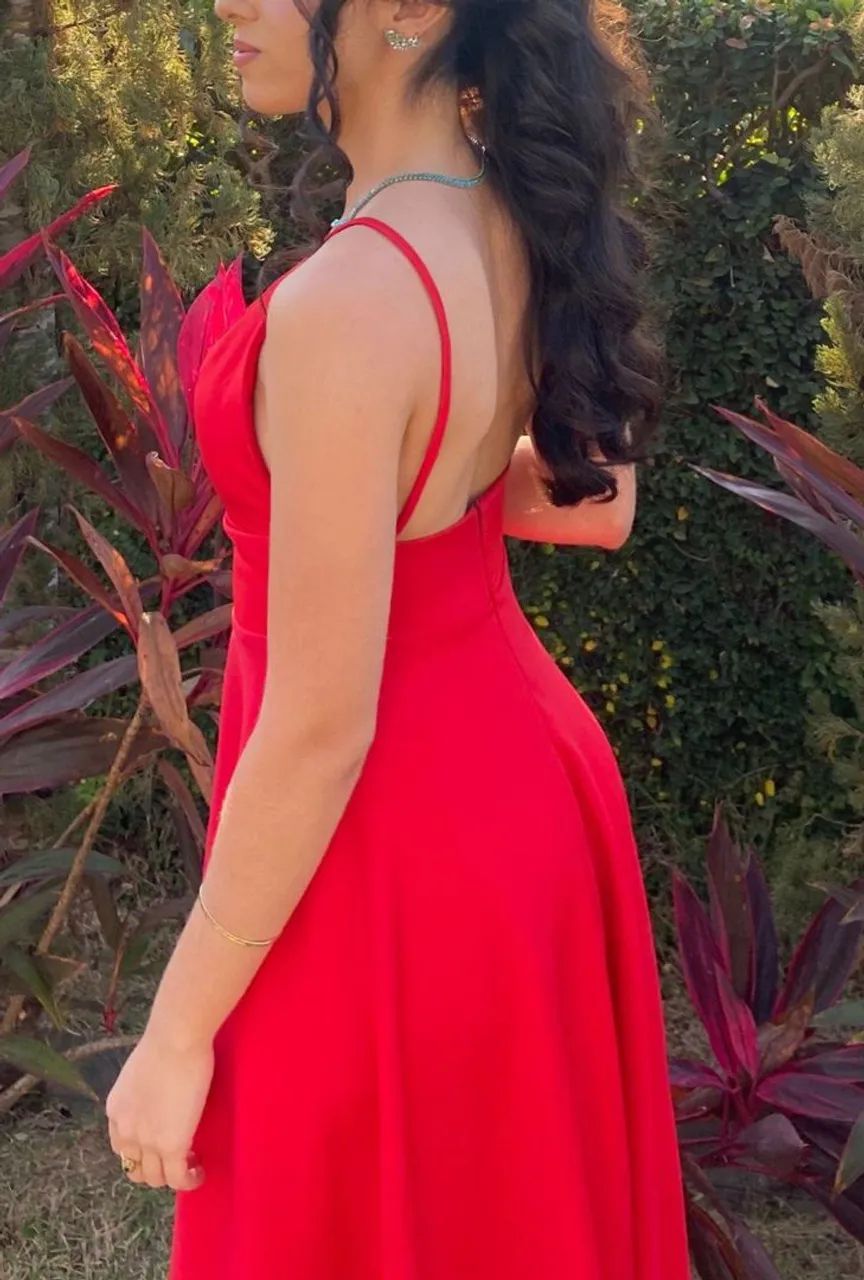 Vestido de festa vermelho - Foto 2