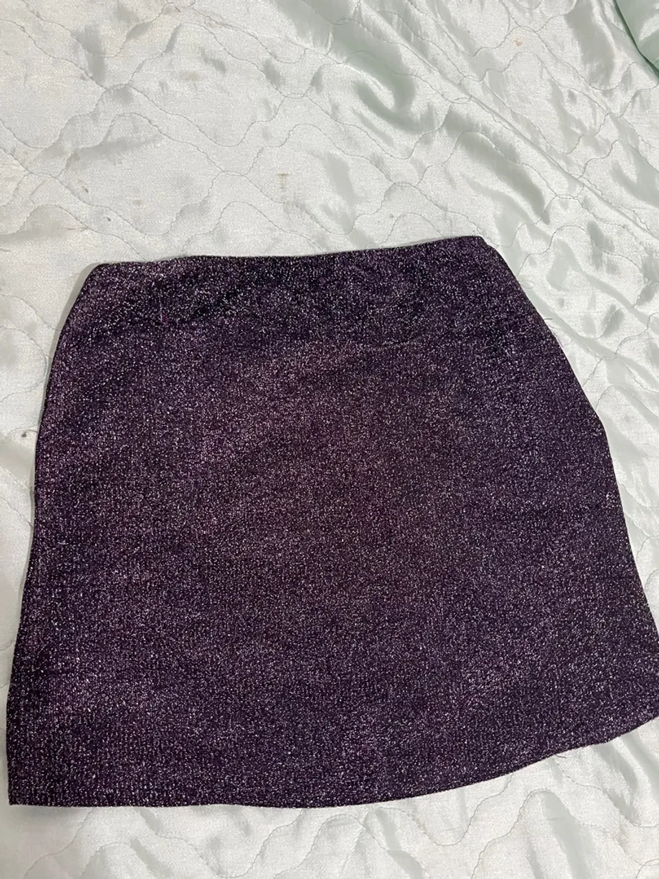 Saia de Glitter Roxa ( 25 já com entrega)