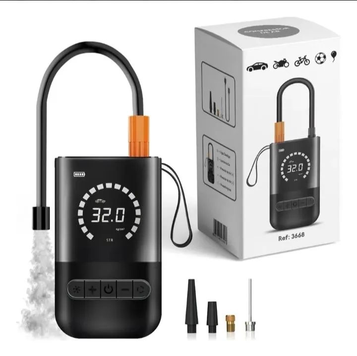 Mini Compressor Portátil Bomba de Ar 64292687771265122