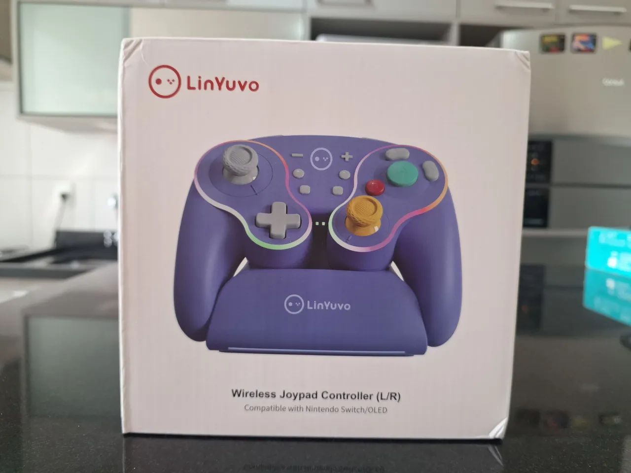 Controle bluetooth igual o do GameCube para PC, Switch, Android e Iphone, marca LinYuvo - Foto 5