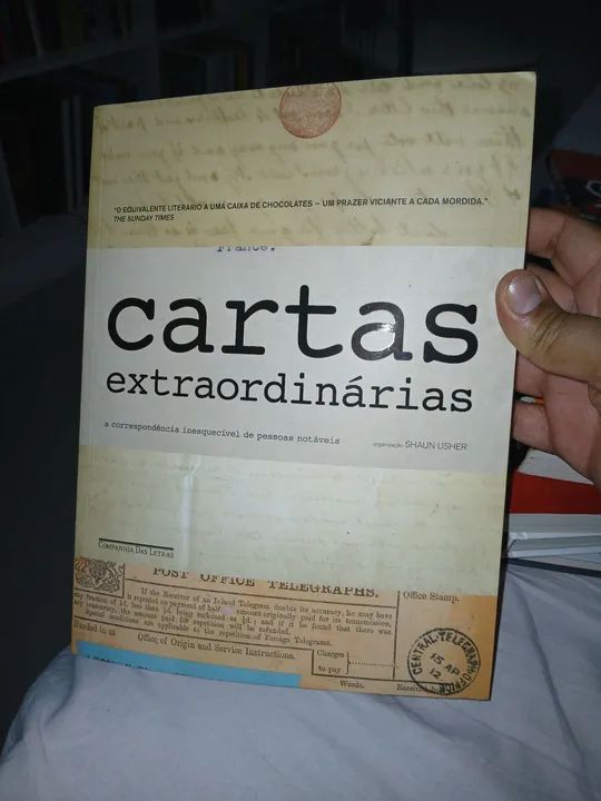 Livros Cartas Extraordinárias, Cartas Brasileiras e Listas Extraordinárias
