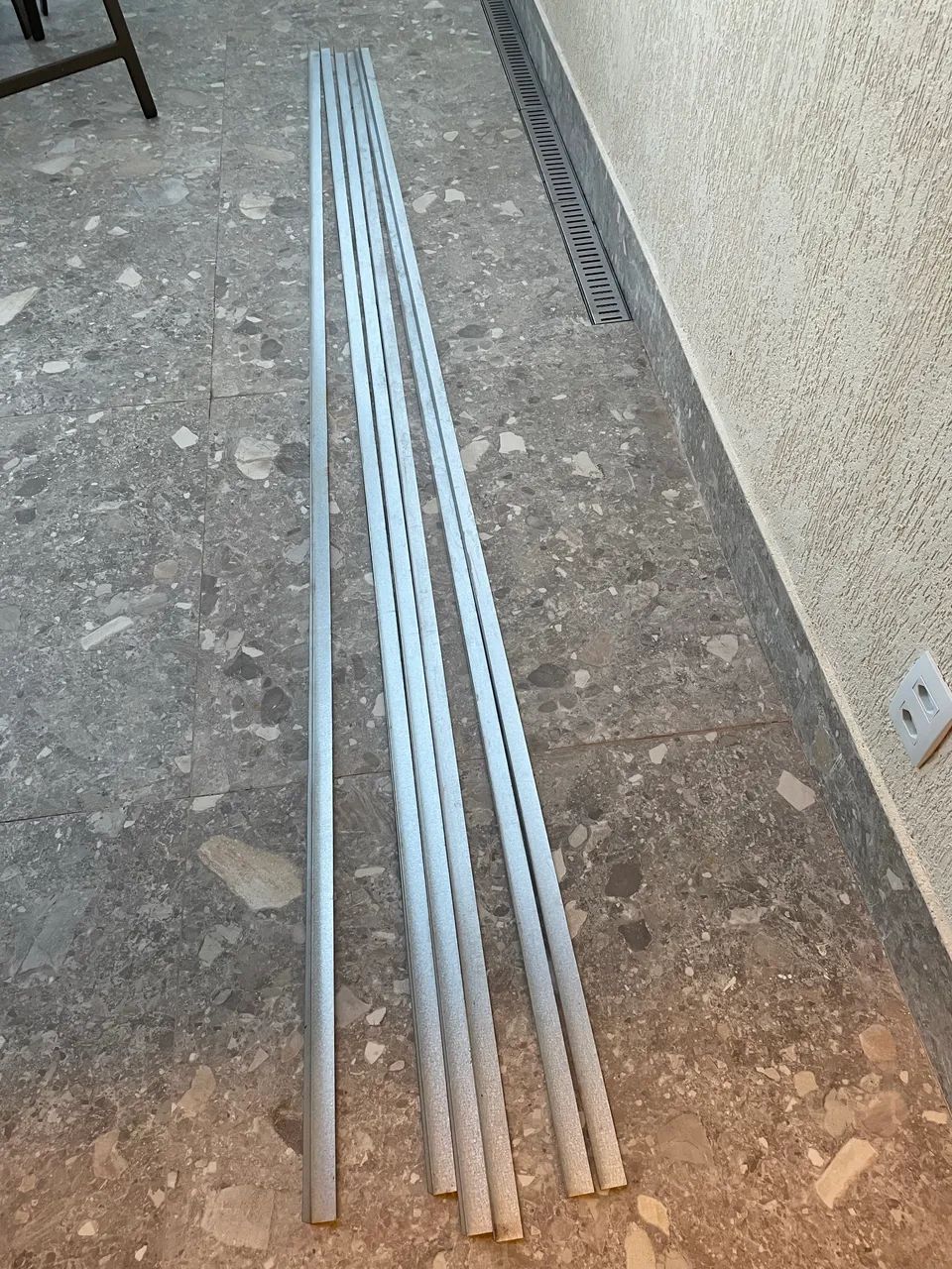 Cantoneiras drywall 7 barras 3 metros 