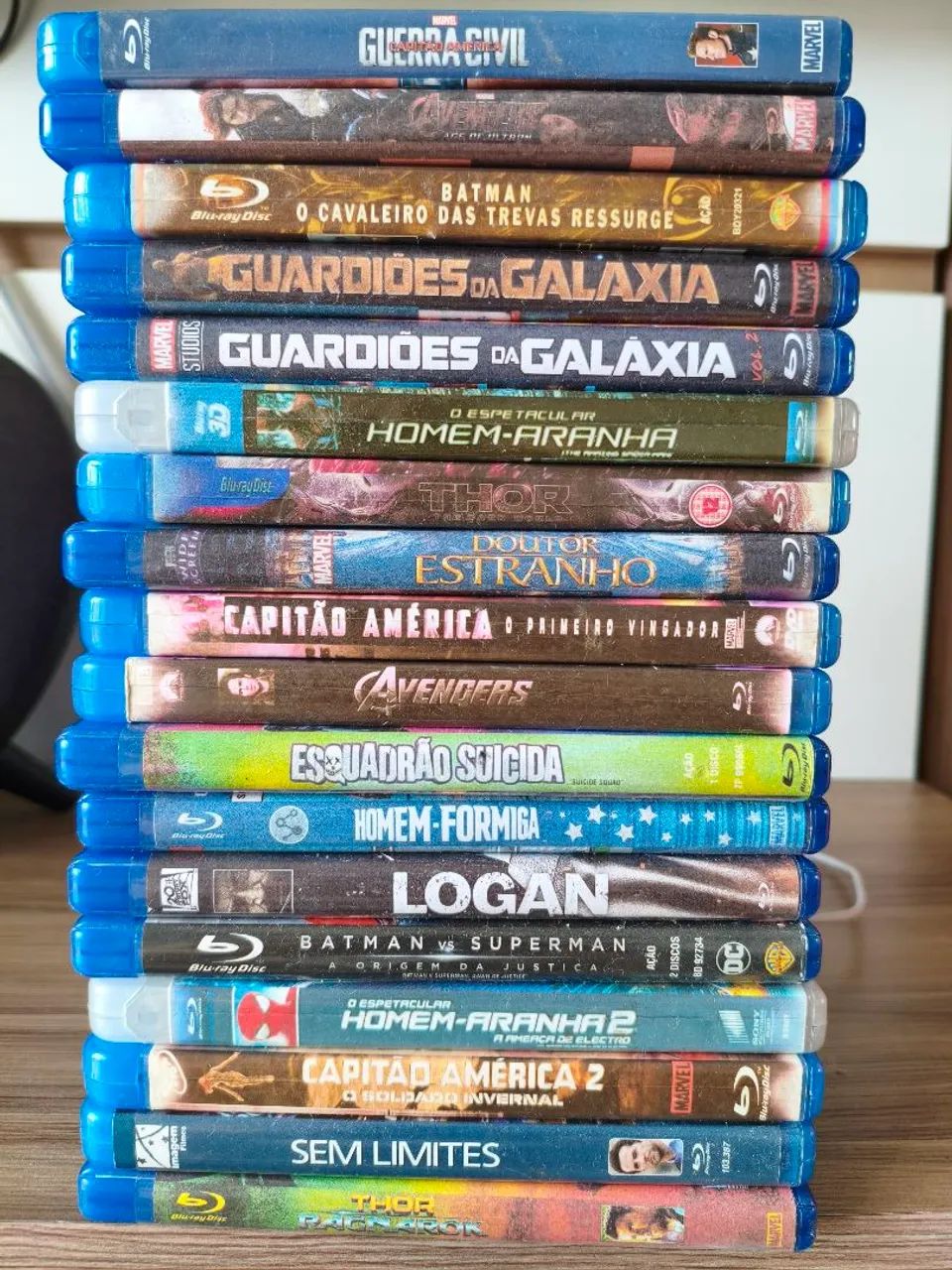 Blu Ray filmes marvel