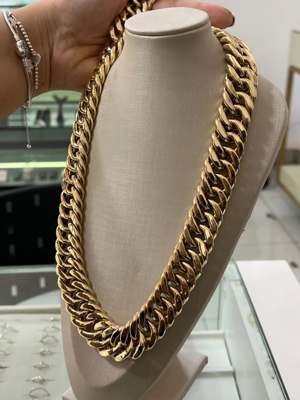 Corrente de ouro 18k , 339 gramas  - Foto 4