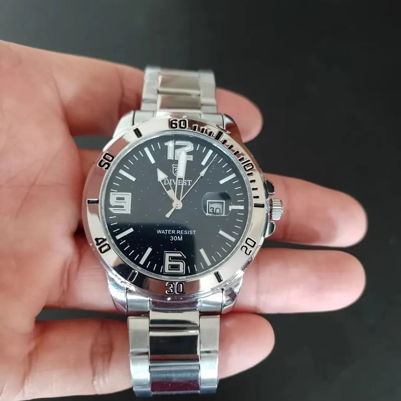 RELÓGIO MASCULINO CASUAL QUARTZO - DIVEST - Foto 3