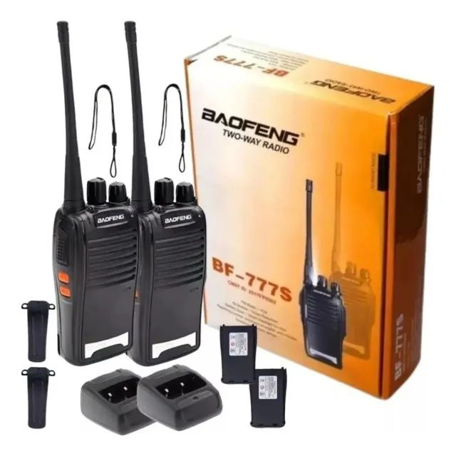 Walk Talk Baofeng 777s Kit 2 Radio Comunicador