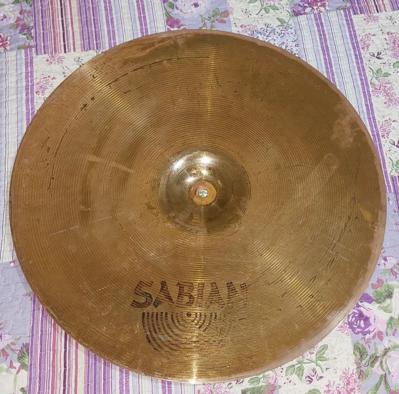 Prato Sabian Ride 20" + Hi-hat Krest 14"