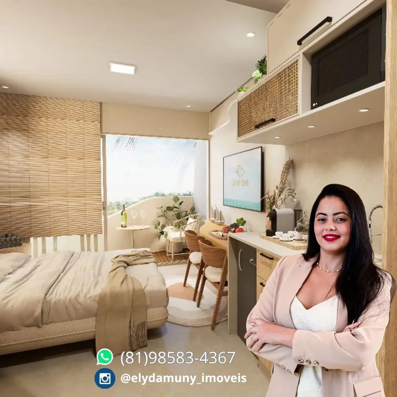 Flats Studios com Ótimos Preços para Investidor em Tamandaré - Foto 2