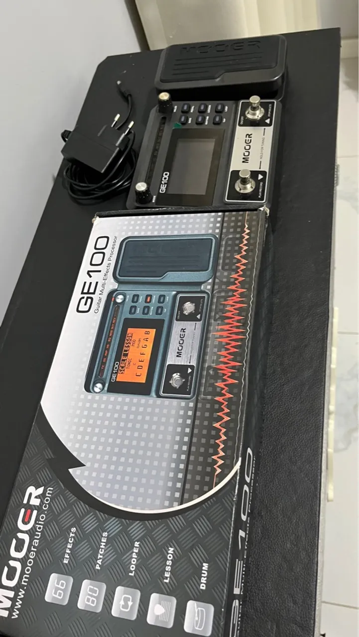 Pedaleira Mooer GE100 Guitar Multi-Effects Processor