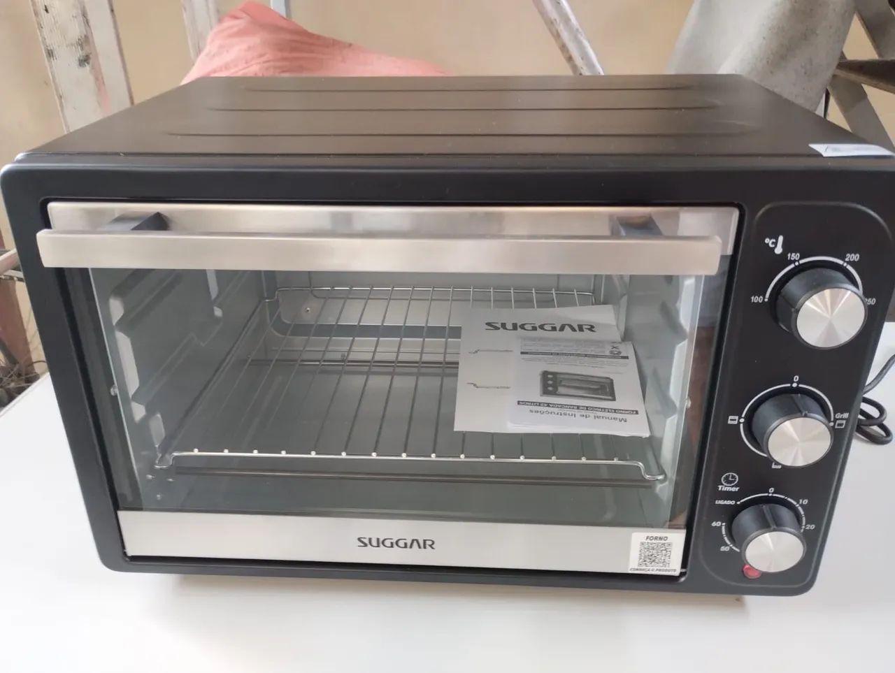 Forno elétrico sugar 42 litros preto fe4202pt 220v