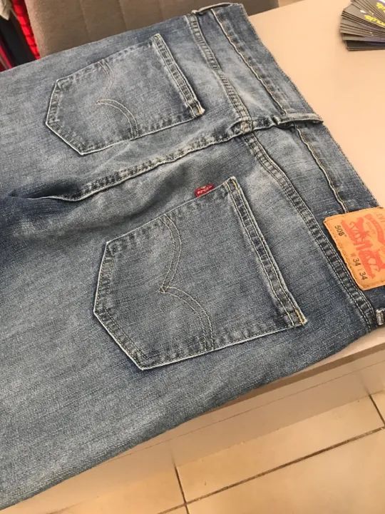 Calça Jeans Levis 508 TAM 44 - Foto 4