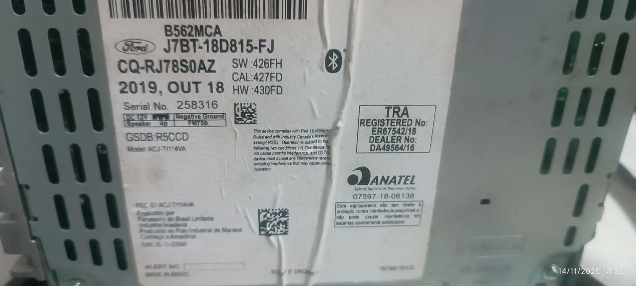 Som original Ford Ka 2020 - Foto 2