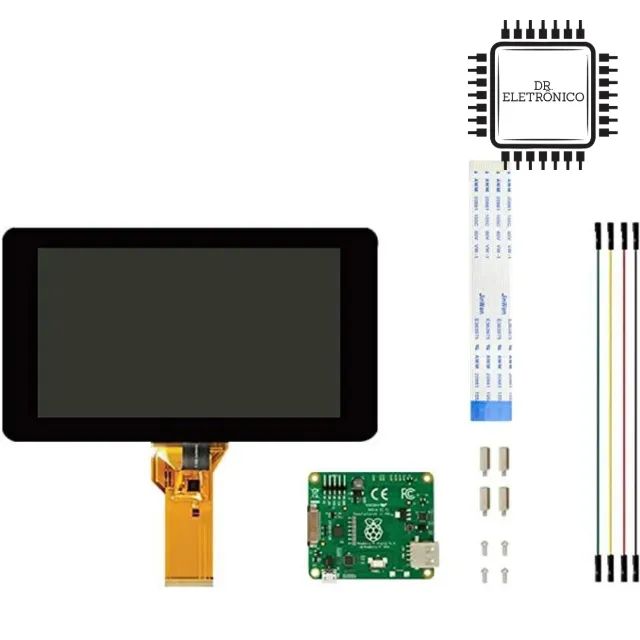 Display Oficial Raspberry Pi Touch Display - 7'' Touchscreen - Foto 2